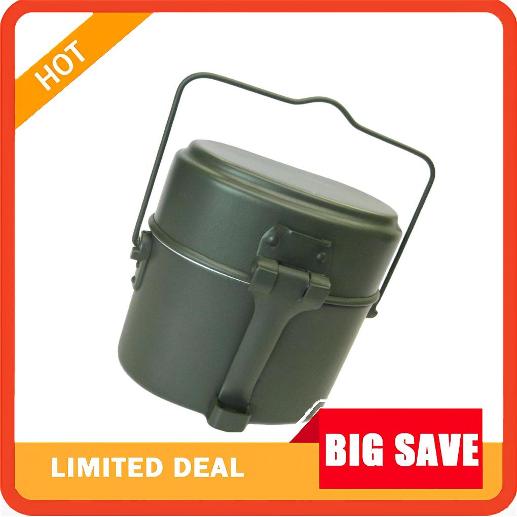 Camping Cooking Pots And Pans Set - طقم طهي للتخييم والنزهات مكون من