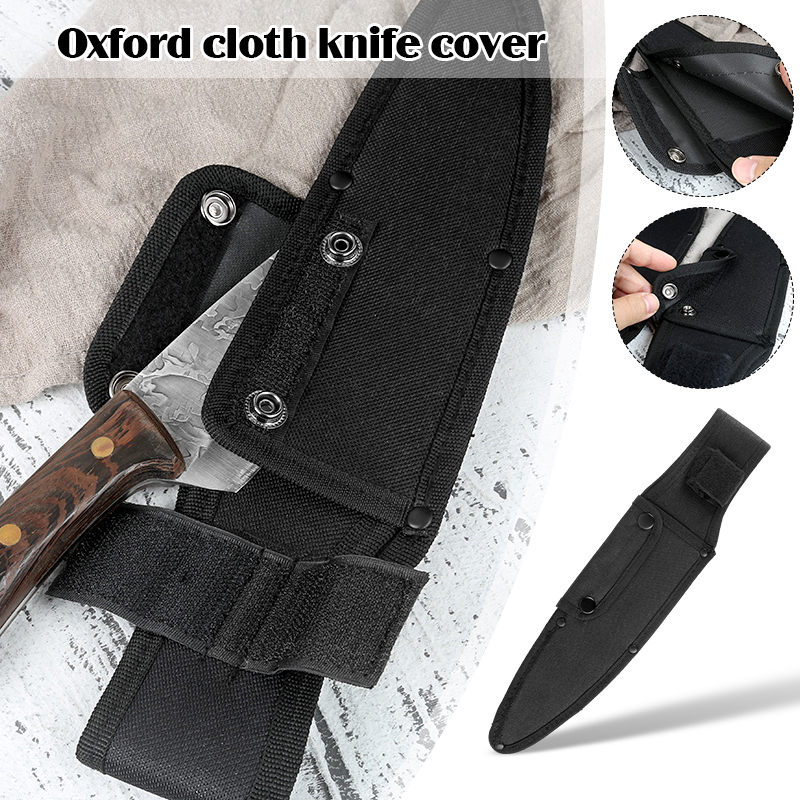 Camping Cooking Knife With Sheath - الشيف مقاوم للماء أكسفورد غمد حامل