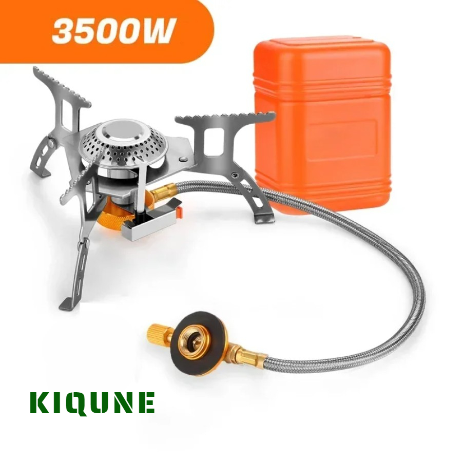 Camping Cooking Equipment Gas - موقد غاز التخييم المحمولة للطي في