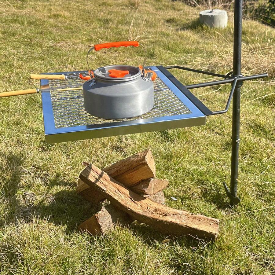 Camping Cooking Fire - 360 ° شواية نار قابلة للتعديل