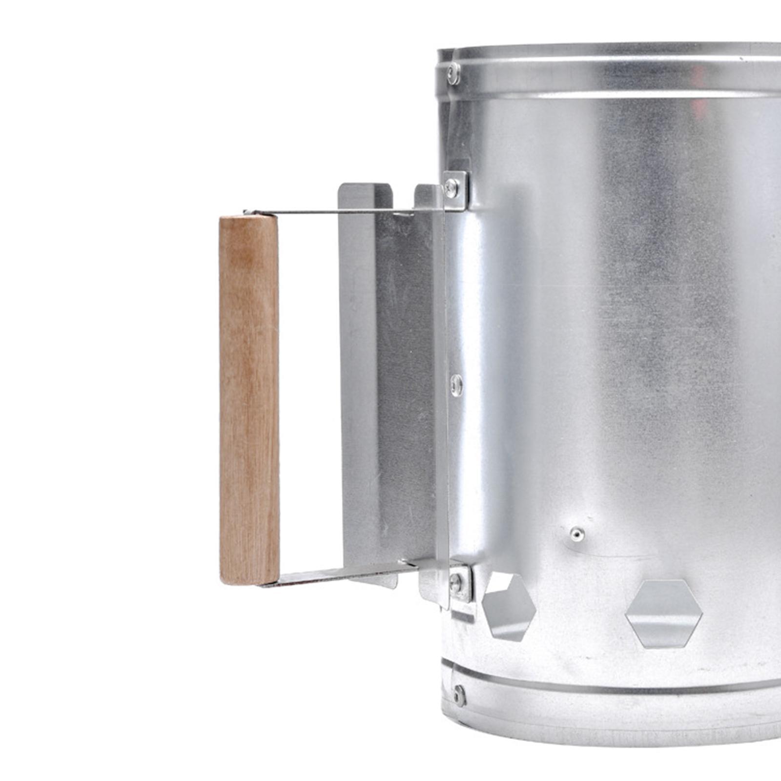 Charcoal Chimney Starter - الصلب السريع السريع النار أخف وزنا
