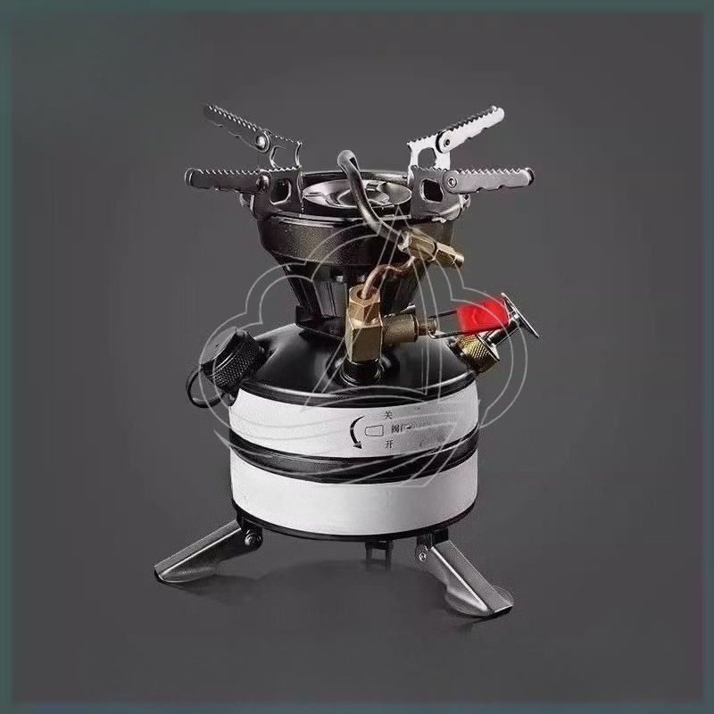 طقم موقد تخييم محمول متعدد الو - مراجعة Camping Cooking Kit وسعره