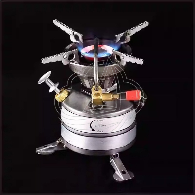 طقم موقد تخييم محمول متعدد الو - مراجعة Camping Cooking Kit وسعره