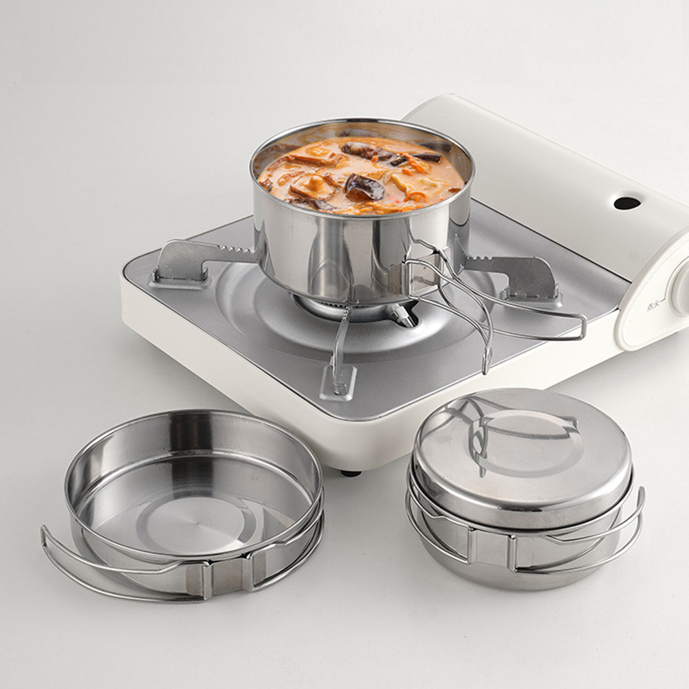 مجموعة أدوات طهي للتخييم من ال - مراجعة Camping Cooking Pots And Pans وسعره