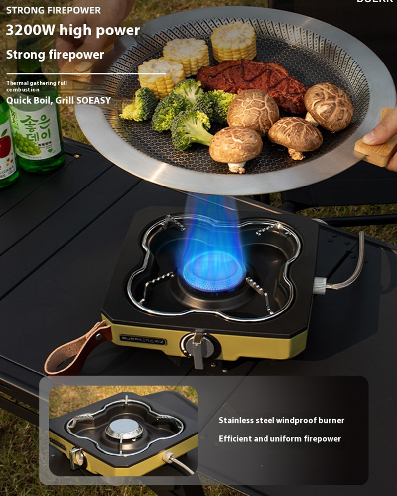 Buerk فرن ، فرن bubick ، الجدو - مراجعة Camping Cooking Propane وسعره