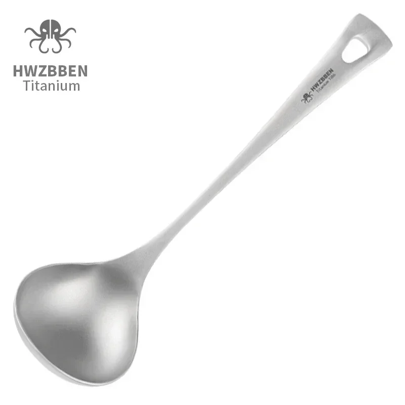 HWZBBEN-ملاعق حساء التيتانيوم  - مراجعة Camping Cooking Kit وسعره
