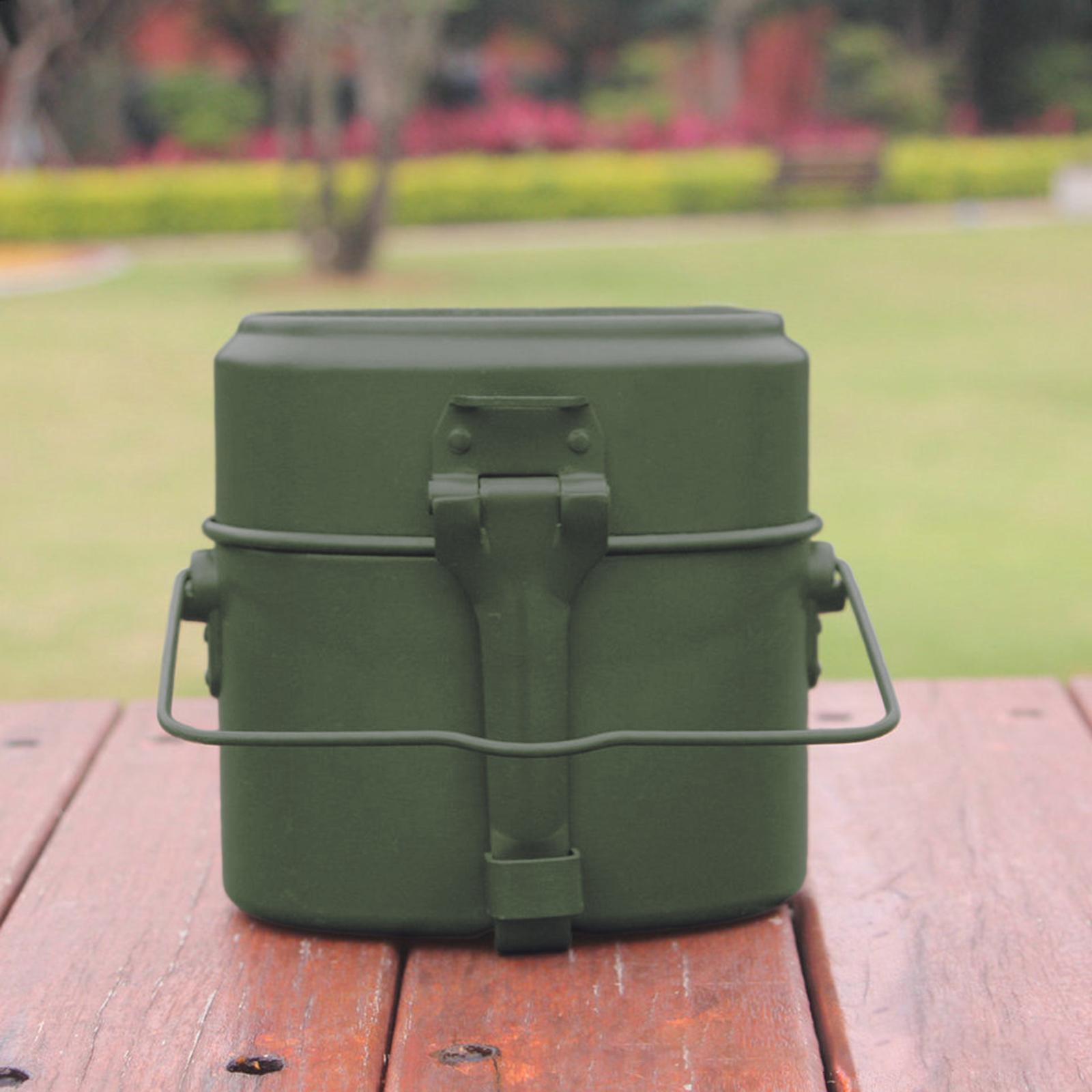 طقم طهي للتخييم والنزهات مكون  - مراجعة Camping Cooking Pots And Pans Set وسعره