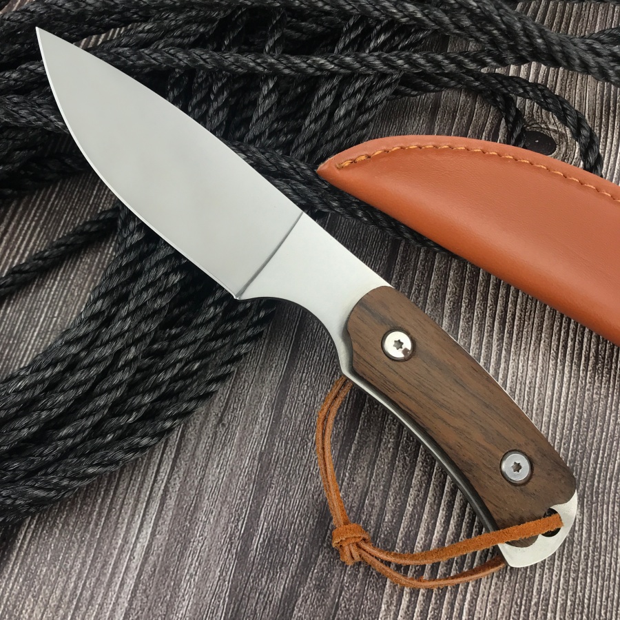 سكين مستقيم خفيف الوزن مصنوع ي - مراجعة Camping Cooking Knife With Sheath وسعره