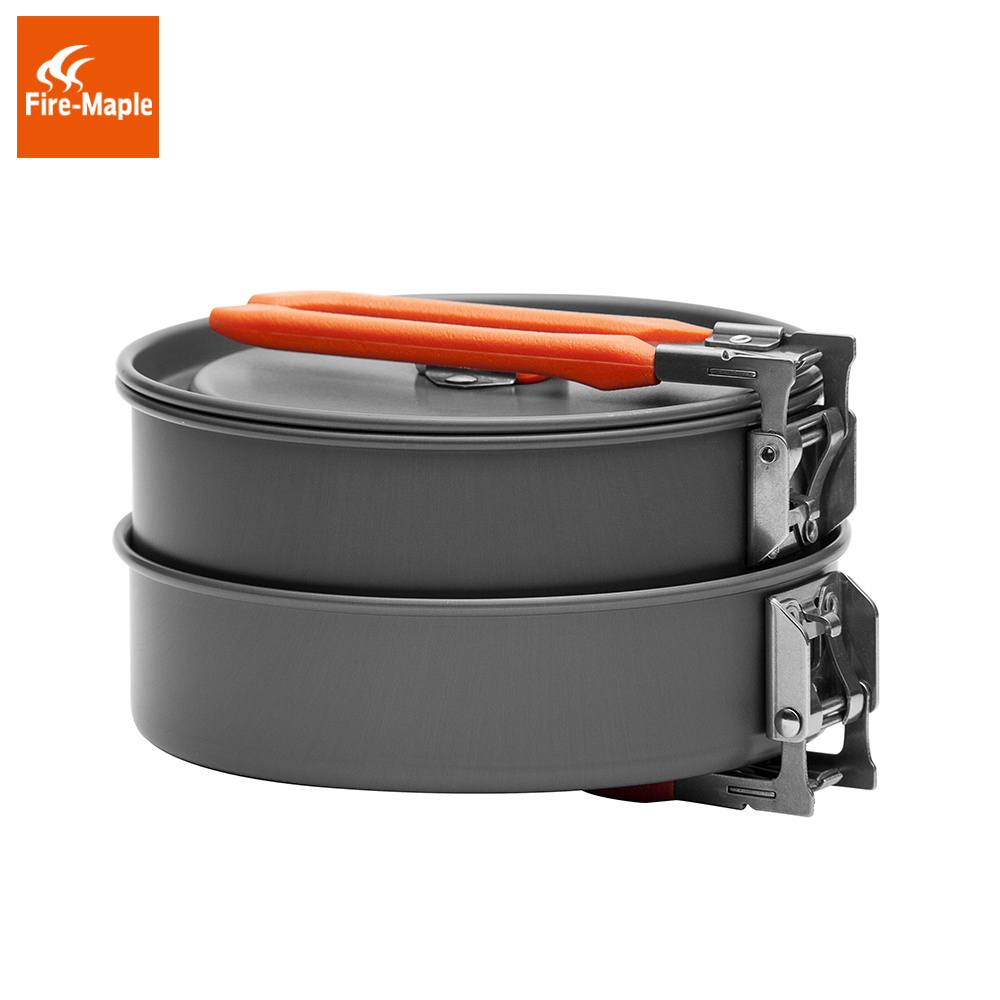 النار القيقب عيد 1 في الهواء ا - مراجعة Camping Cooking Pots And Pans وسعره