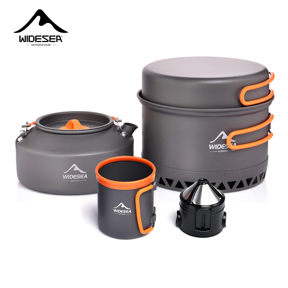 أدوات المائدة التخييم مجموعة ت - مراجعة Camping Cooking Kit وسعره