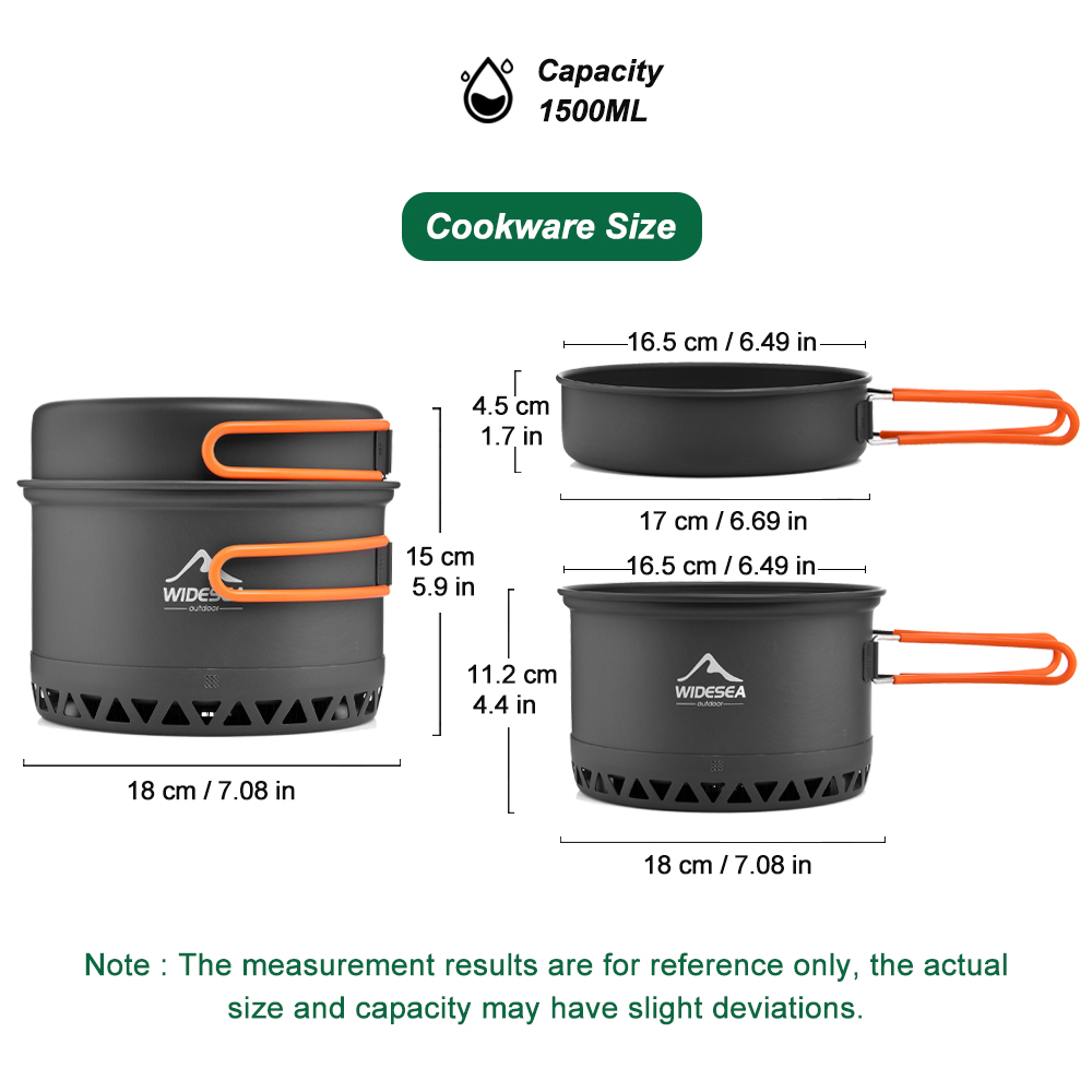 أدوات المائدة التخييم مجموعة ت - مراجعة Camping Cooking Kit وسعره