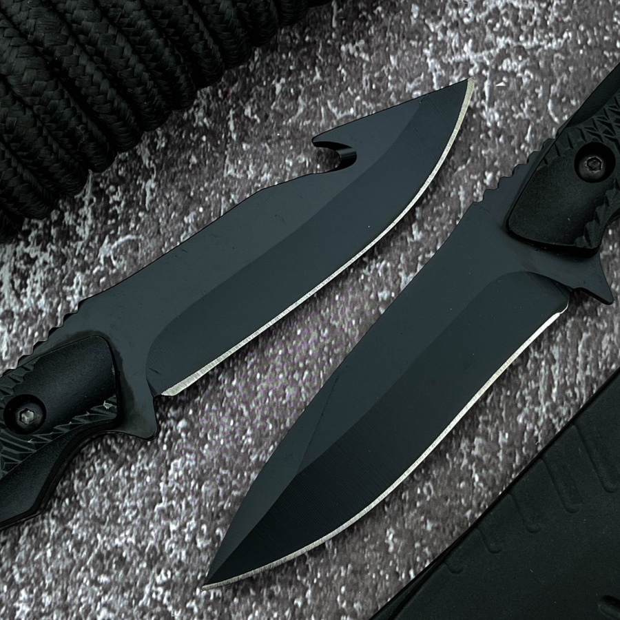 سكين مستقيم عالي الجودة للاستخ - مراجعة Camping Cooking Knife With Sheath وسعره