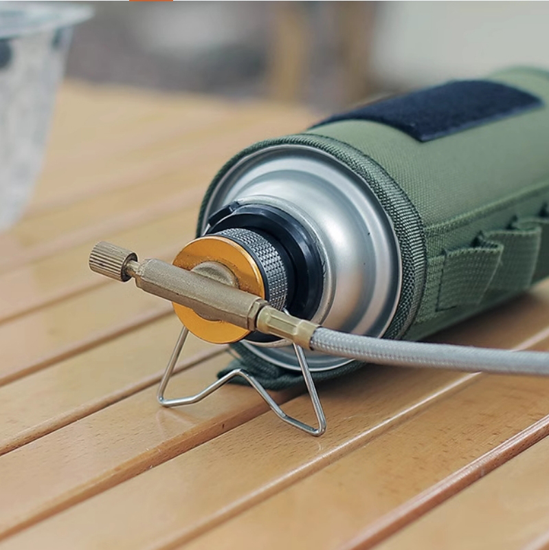 في الهواء الطلق المحمولة خزان  - مراجعة Camping Cooking Equipment Gas وسعره