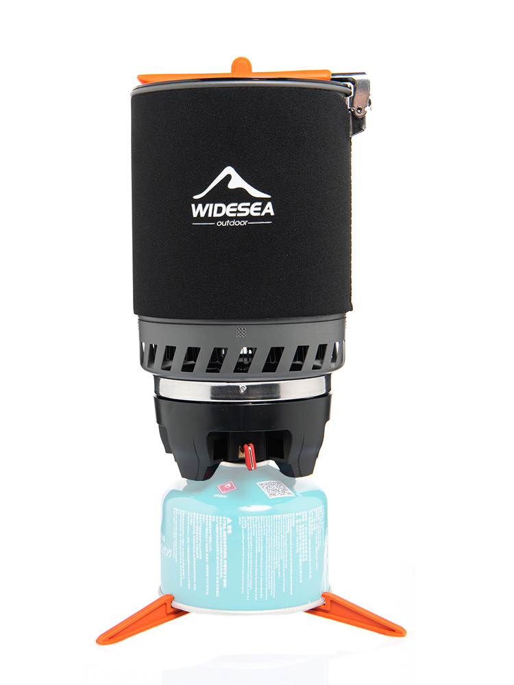 Widesea نظام الطبخ التخييم مع  - مراجعة Camping Cooking Gas وسعره
