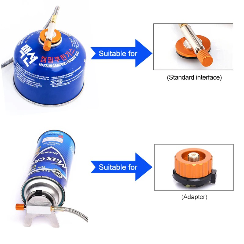 موقد غاز التخييم المحمولة للطي - مراجعة Camping Cooking Equipment Gas وسعره