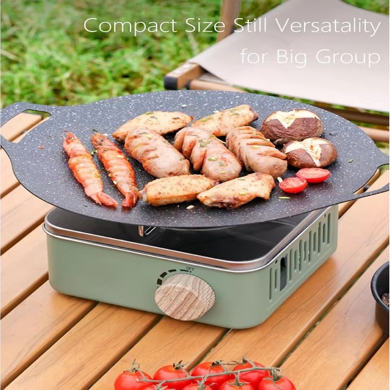 موقد غاز صغير محمول مع حقيبة ح - مراجعة Camping Cooking Butane وسعره