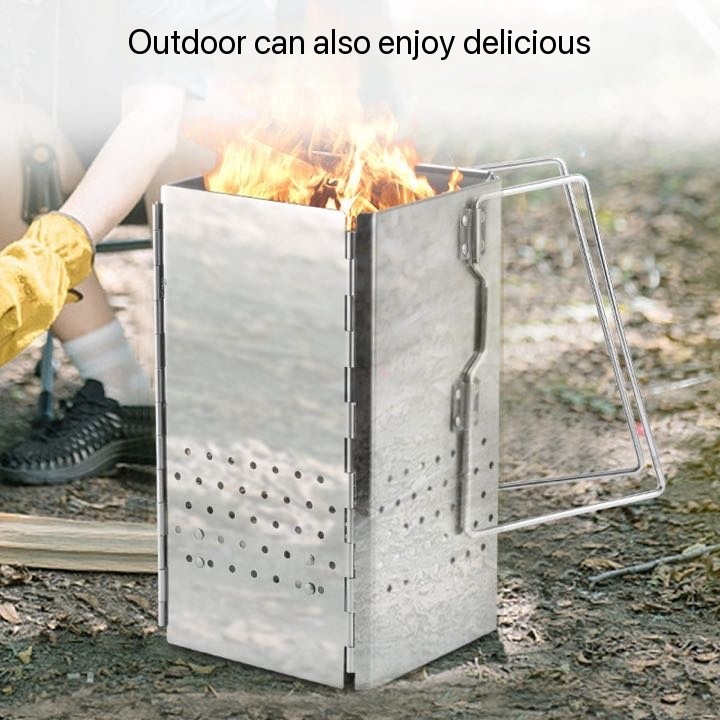 فايفر أوبلكس كامادو - أداة إشع - مراجعة Charcoal Chimney Starter وسعره