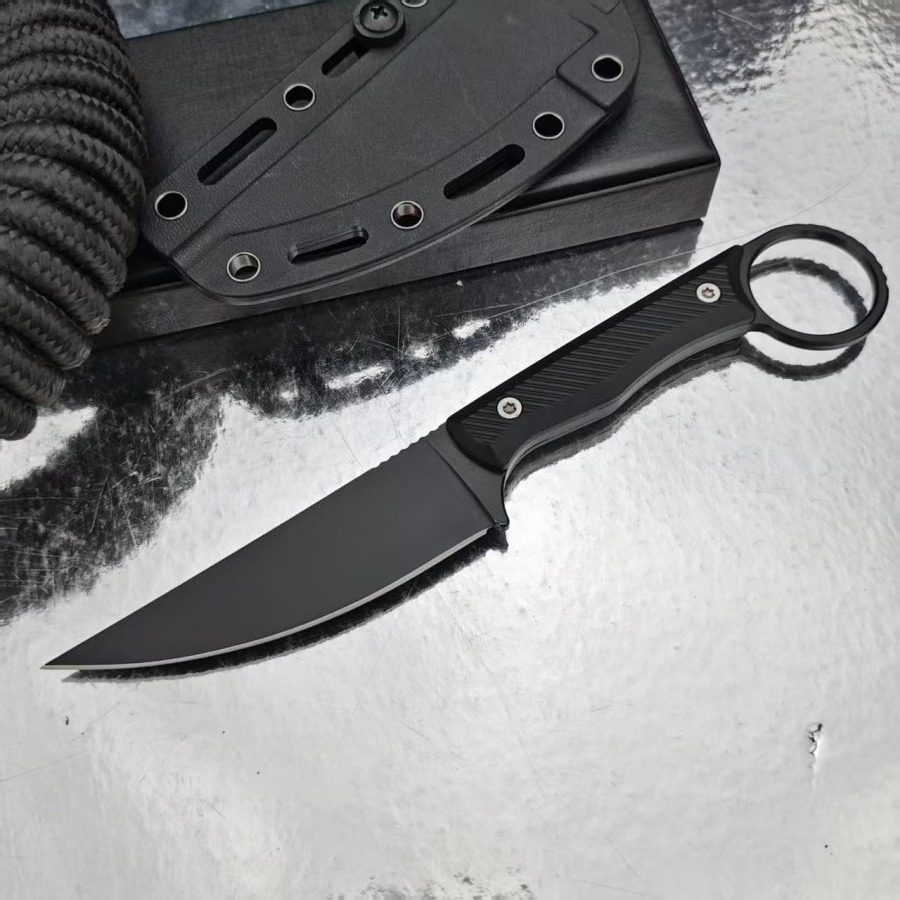 سكين صيد خفيف الوزن محمول ومتي - مراجعة Camping Cooking Knife With Sheath وسعره