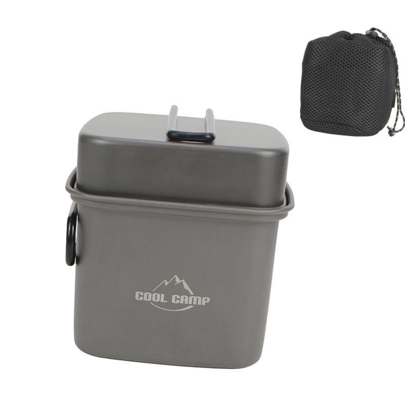طقم أدوات طهي للتخييم، مقلاة خ - مراجعة Camping Cooking Pots And Pans وسعره