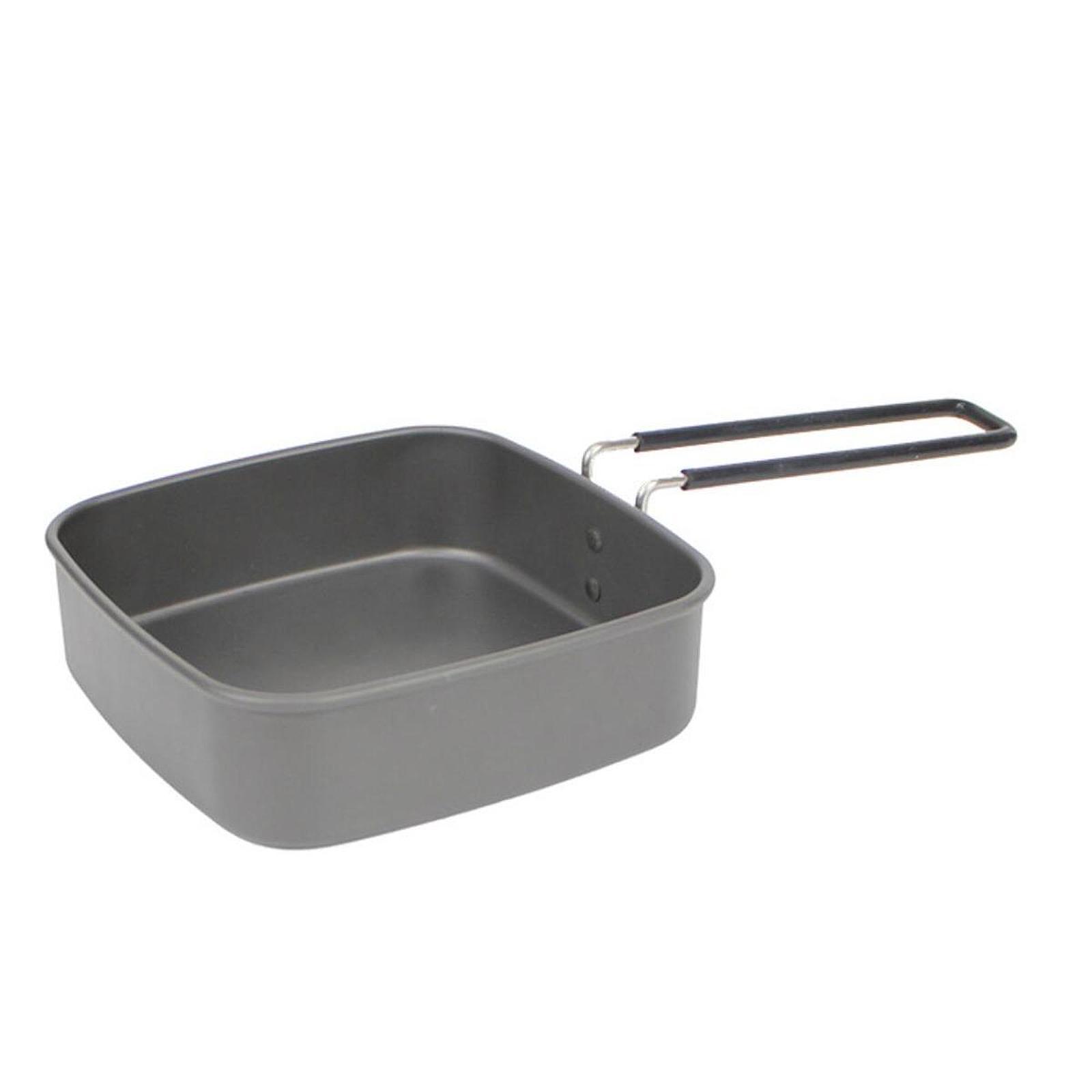 طقم أدوات طهي للتخييم، مقلاة خ - مراجعة Camping Cooking Pots And Pans وسعره