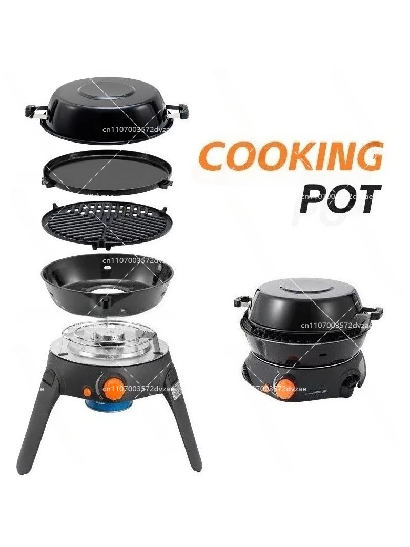 موقد غاز متعدد الوظائف للاستخد - مراجعة Camping Cooking Gas وسعره