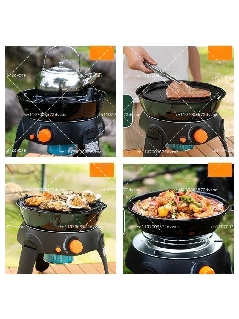 موقد غاز متعدد الوظائف للاستخد - مراجعة Camping Cooking Gas وسعره