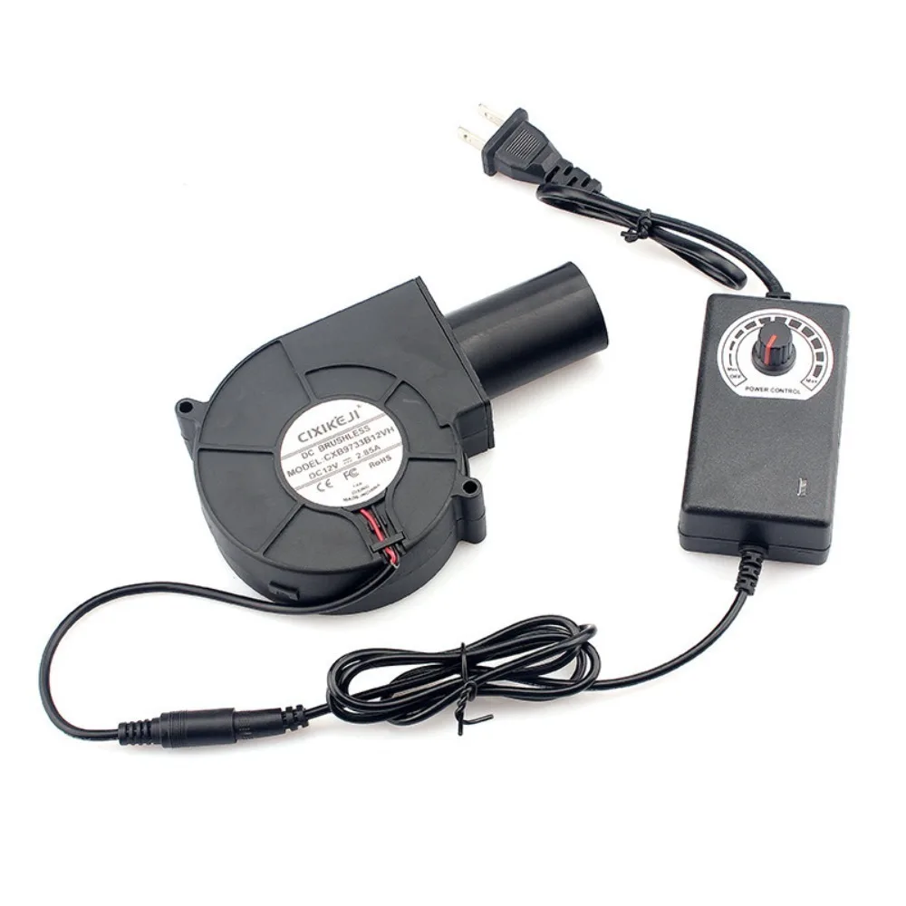 منفاخ شواء 220 فولت مع مجموعة  - مراجعة Charcoal Chimney Starter وسعره