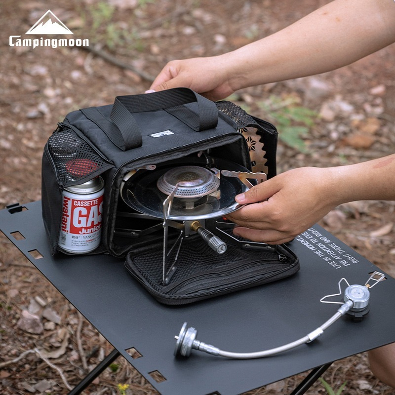 CAMPINGMOON BKXD-5F-B بطاقة صغ - مراجعة Camping Cooking Equipment Gas وسعره