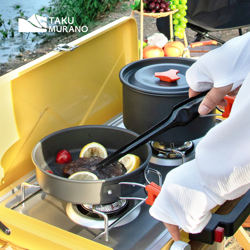 مجموعة أدوات الطهي للتخييم، أو - مراجعة Camping Cooking Kit وسعره