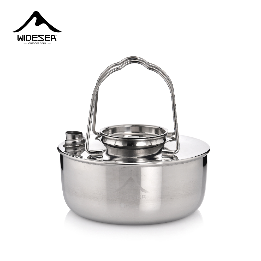 Widesea التخييم في الهواء الطل - مراجعة Camping Cooking Kit وسعره