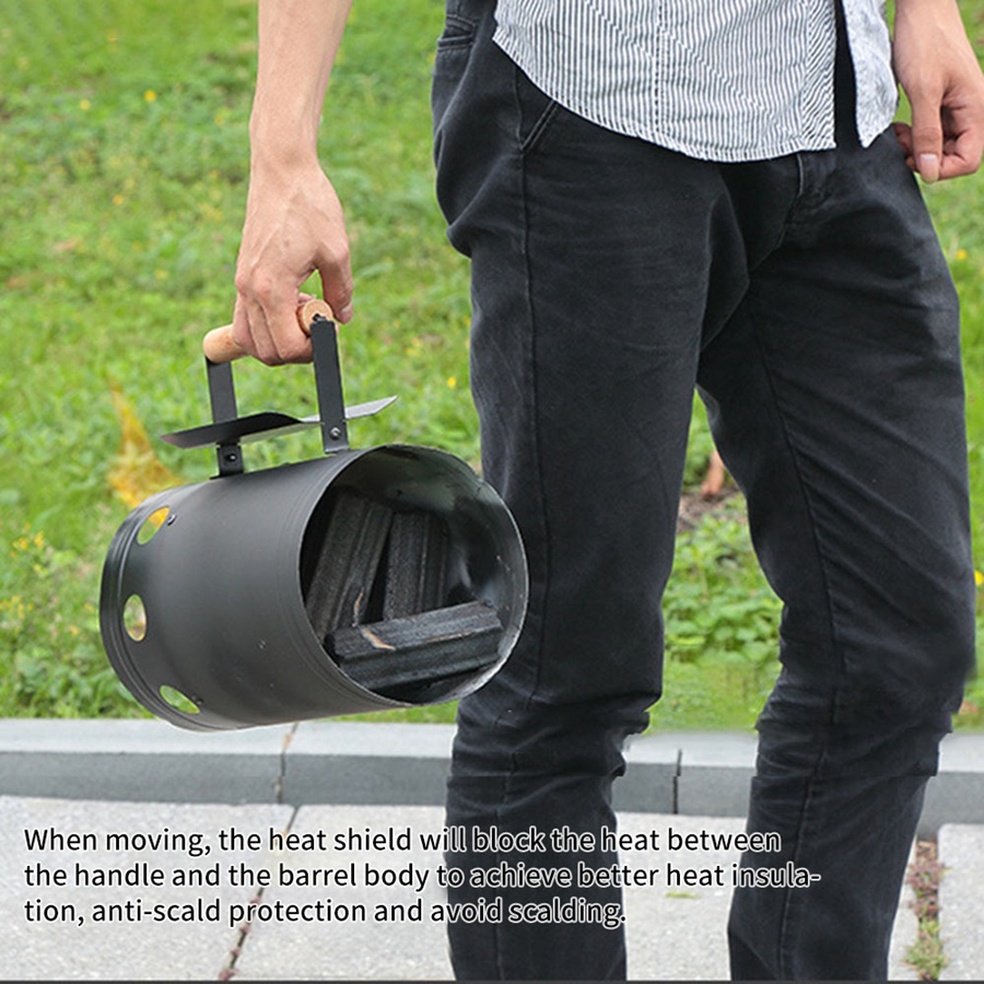 أدوات شواء خارجية، موقد فحم سر - مراجعة Charcoal Chimney Starter وسعره