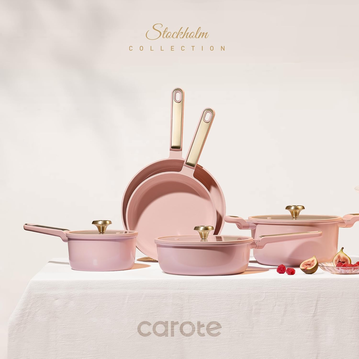 طقم أواني طهي سيراميك غير لاصق - مراجعة Camping Cooking Pots And Pans Set وسعره