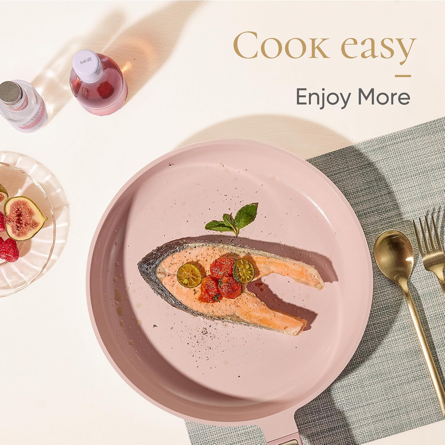 طقم أواني طهي سيراميك غير لاصق - مراجعة Camping Cooking Pots And Pans Set وسعره
